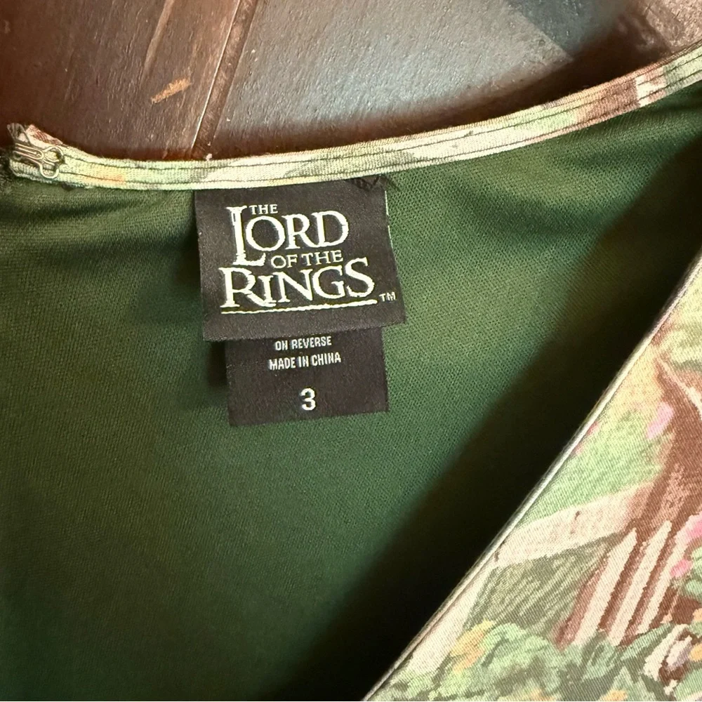 Lord of the Rings Hobbit Shire Renaissance Faire Dress - Picture 3 of 5
